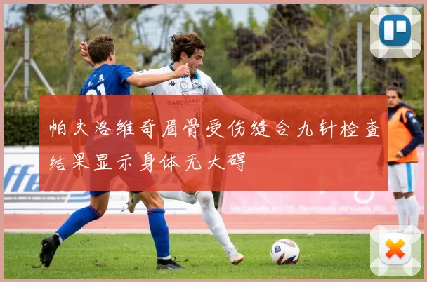 帕夫洛维奇眉骨受伤缝合九针检查结果显示身体无大碍